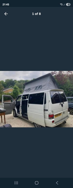 2000 Volkswagen T4 Campervan — photo 8 of 18