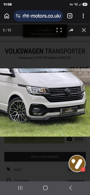2022 VW transporter t6.1 VW CAMPERVAN T6.1 skyline — photo 21 of 28