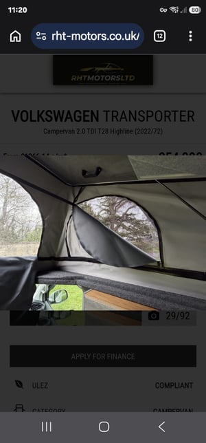 2022 VW transporter t6.1 VW CAMPERVAN T6.1 skyline — photo 23 of 28