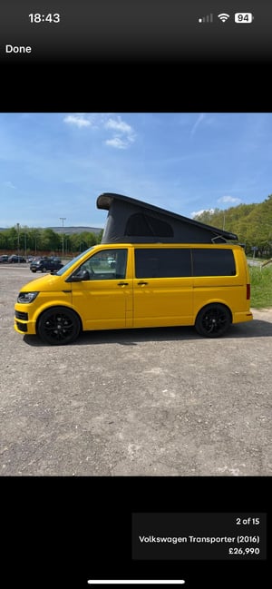 2016 Volkswagen T6.1 Campervan — photo 8 of 13