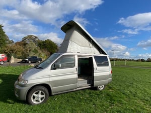 Silver Mazda Bongo Campervan – Pop-Top, Island Kitchen, Full History — photo 9 of 40