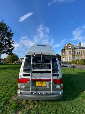 Silver Mazda Bongo Campervan – Pop-Top, Island Kitchen, Full History — photo 11 of 40