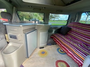 Silver Mazda Bongo Campervan – Pop-Top, Island Kitchen, Full History — photo 12 of 40
