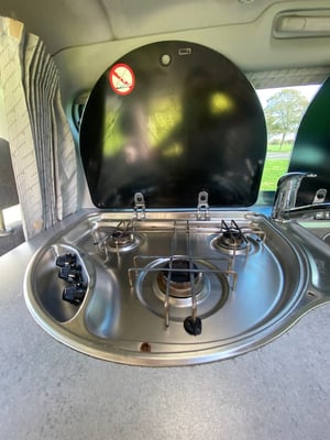 Silver Mazda Bongo Campervan – Pop-Top, Island Kitchen, Full History — photo 17 of 40