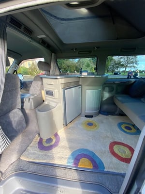 Silver Mazda Bongo Campervan – Pop-Top, Island Kitchen, Full History — photo 23 of 40