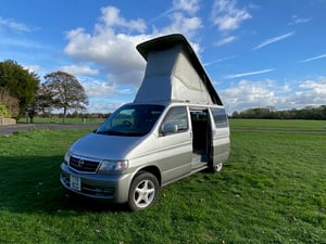 Silver Mazda Bongo Campervan – Pop-Top, Island Kitchen, Full History — photo 30 of 40