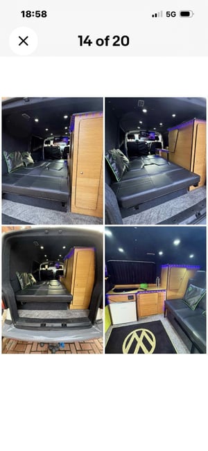 2015 2015 Volkswagen Crafter Camper Conversion Vivaro — photo 5 of 19