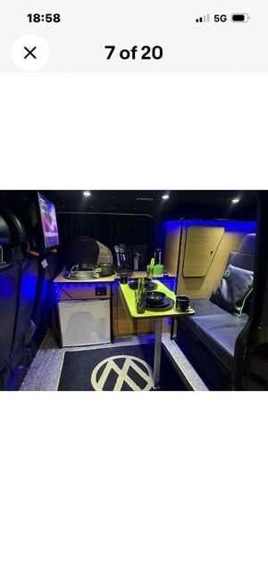 2015 2015 Volkswagen Crafter Camper Conversion Vivaro — photo 7 of 19