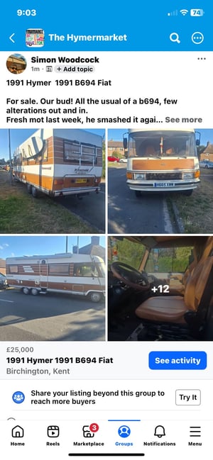 1991 Hymer B694 — photo 7 of 13