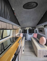 2013 Ford Ford custom transit 4 Berth pop top, diesel heater, gas cooker sink running water dometic fridge - Image 4