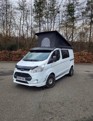 2013 Ford Ford custom transit 4 Berth pop top, diesel heater, gas  cooker sink running water dometic fridge — photo 1 of 8