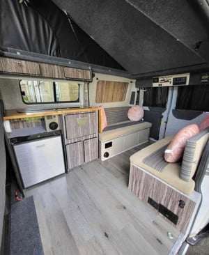 2013 Ford Ford custom transit 4 Berth pop top, diesel heater, gas  cooker sink running water dometic fridge — photo 5 of 8