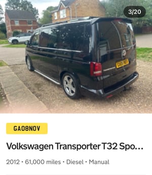 2012 Volkswagen Transporter T5.1 Campervan — photo 28 of 43