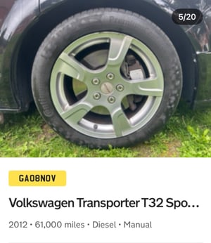 2012 Volkswagen Transporter T5.1 Campervan — photo 8 of 43