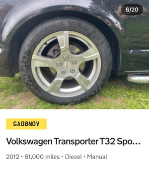 2012 Volkswagen Transporter T5.1 Campervan — photo 41 of 43