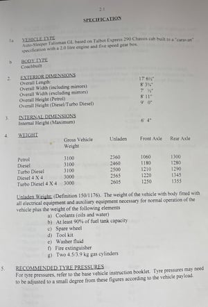 1994 Auto-Sleeper Talisman G2 — photo 30 of 30