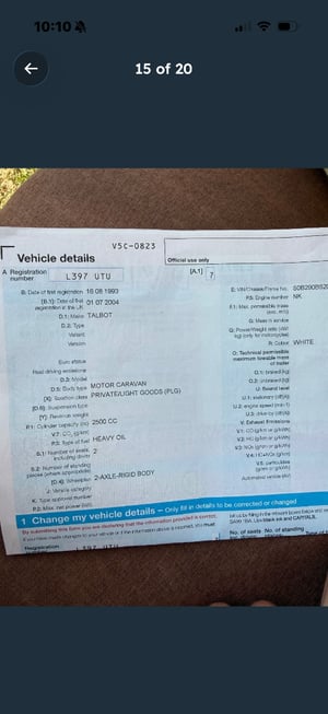 2004 Peugeot Talbot — photo 17 of 20