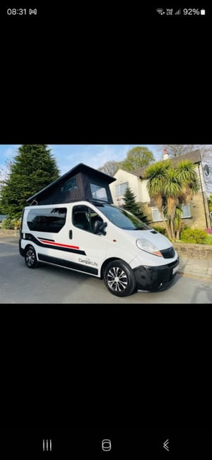 2005 Vauxhall Vivaro Campervan — photo 2 of 8